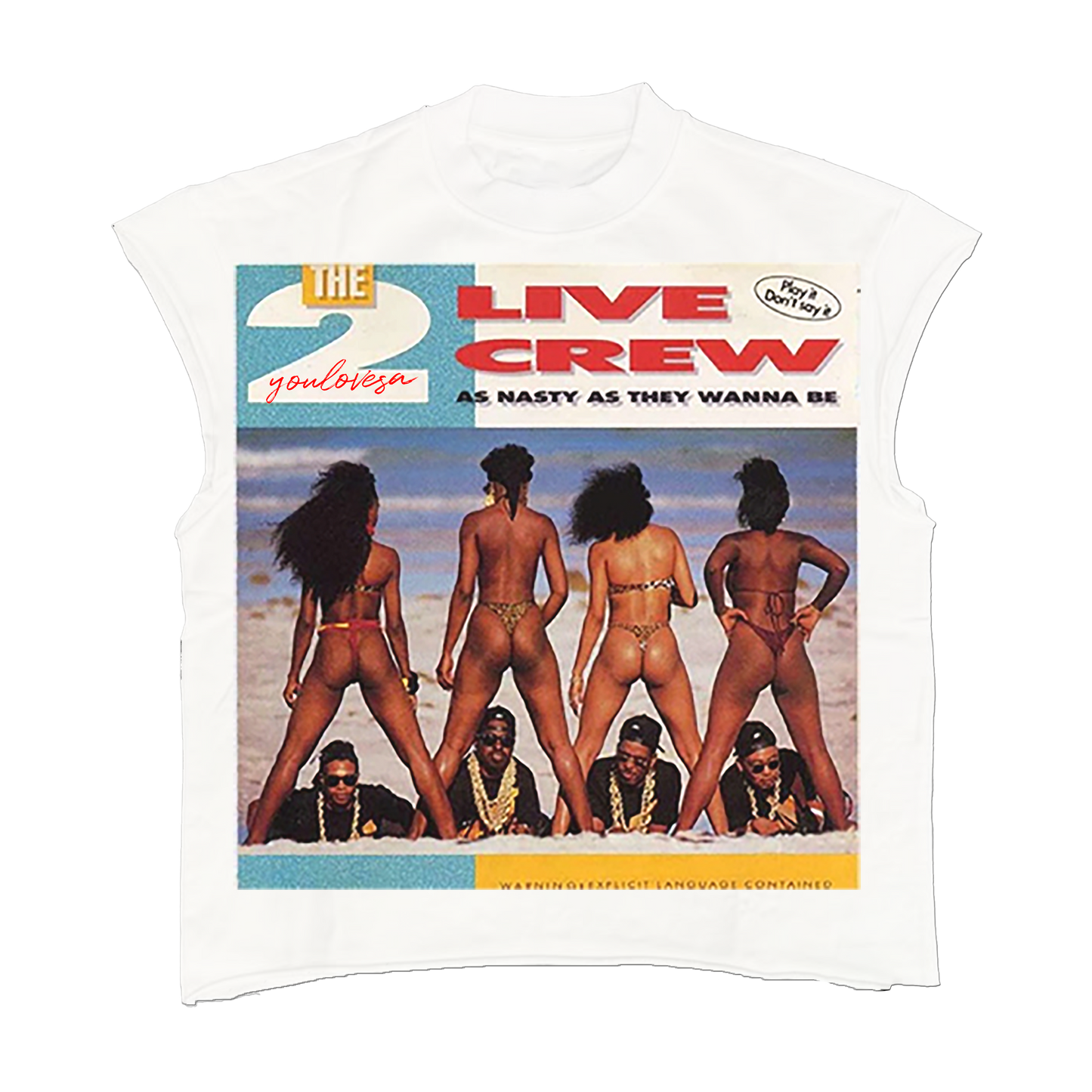 YLSA LIVE CREW WHITE TEE