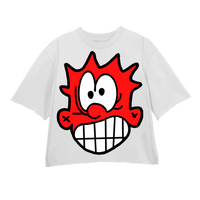 ATL GLITCH RED WHITE TEE