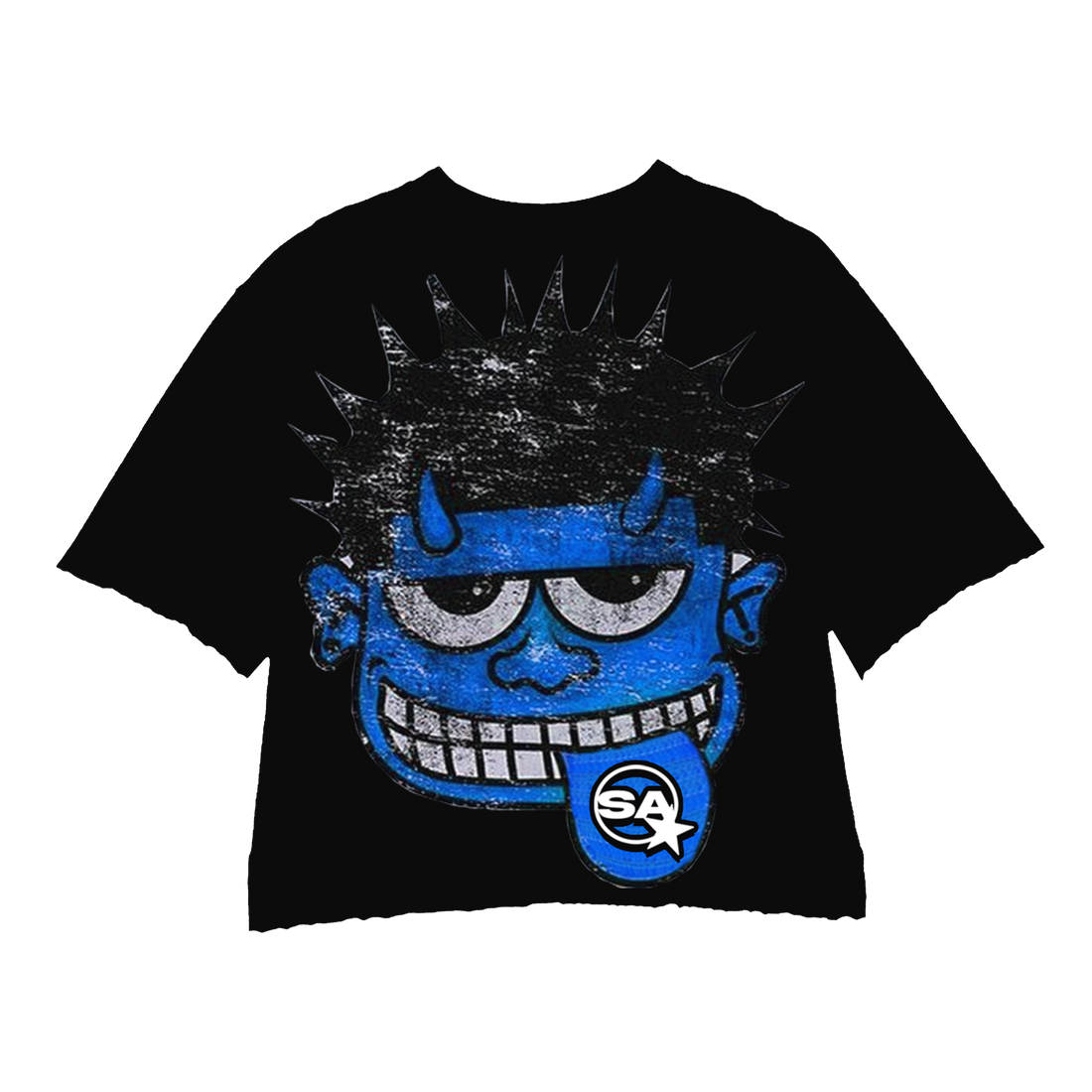 MONSTER BLUE BLACK TEE