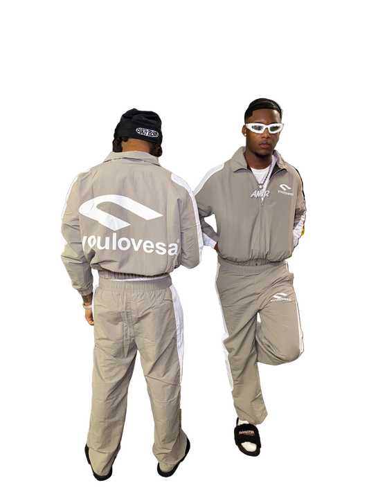 YLSA GREY ESSENTIAL TRACKSUIT