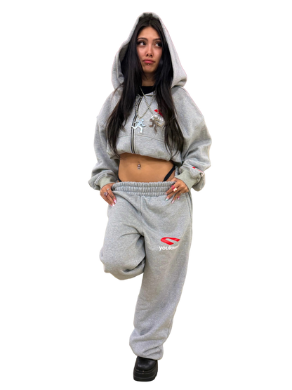 008 GREY/RED