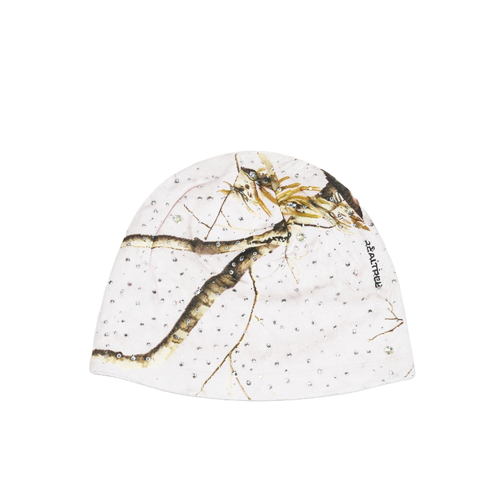 VVS+ White Tree Diamond Rhinestone Beanie