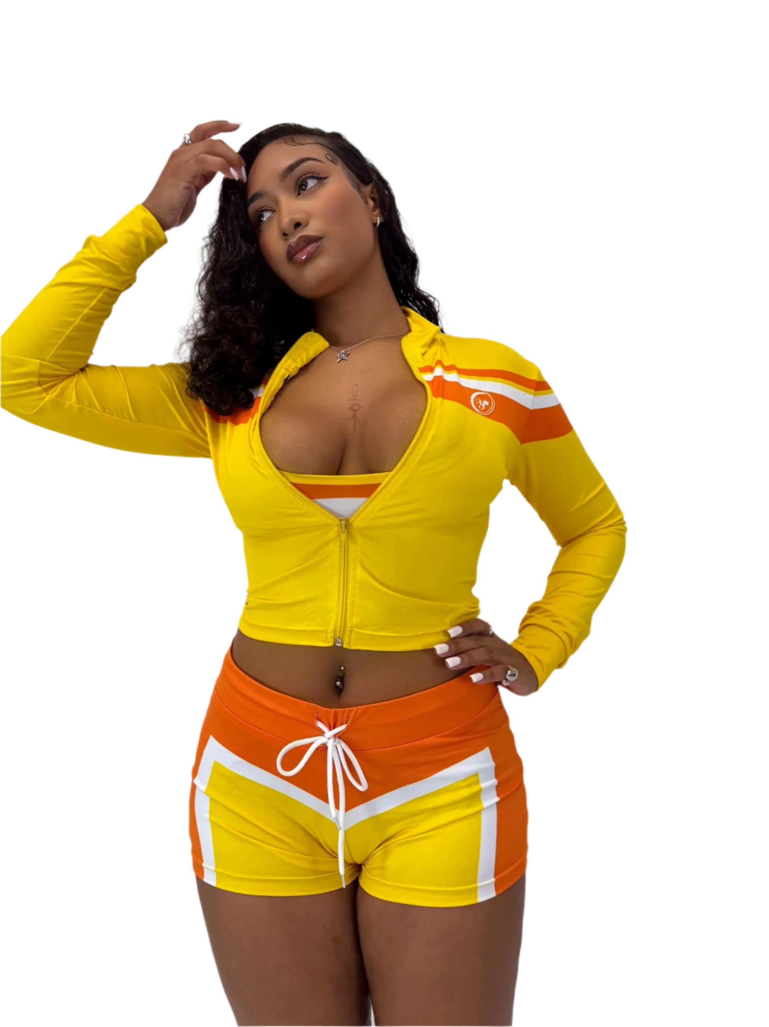YELLOW YOULOVESA 007 WOMENS 3 PIECE SET