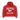 YLSA RED RHINESTONE BALL HOG HOODIE