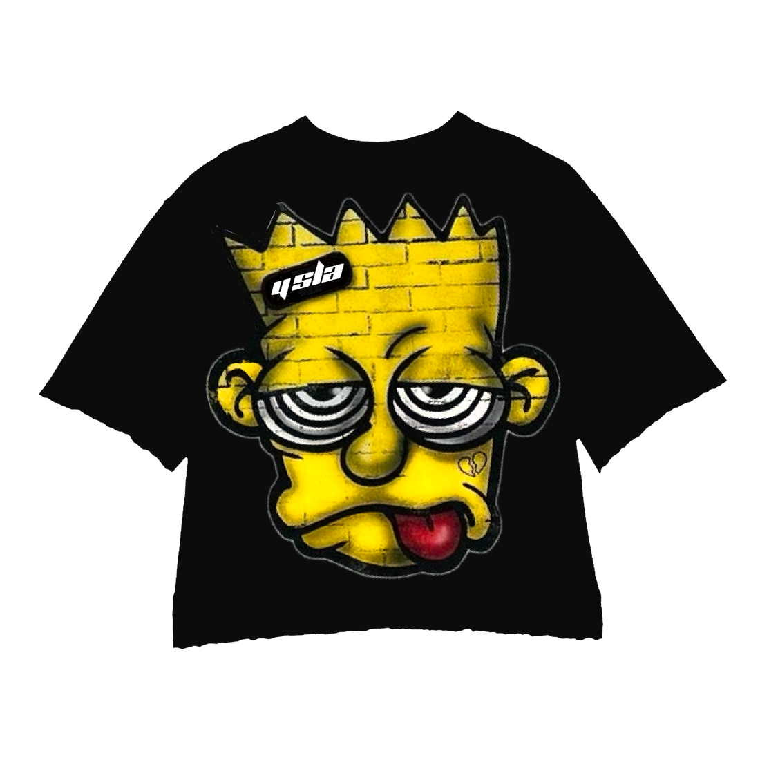 SICKBART YELLOW BLACK TEE