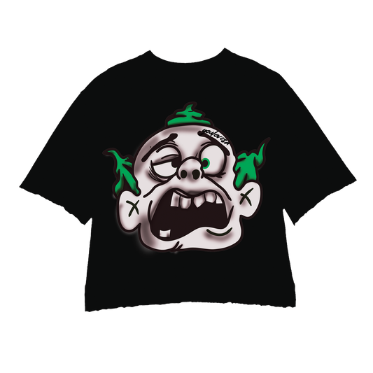 GREEN MONSTER 2.0 / BLACK TEE