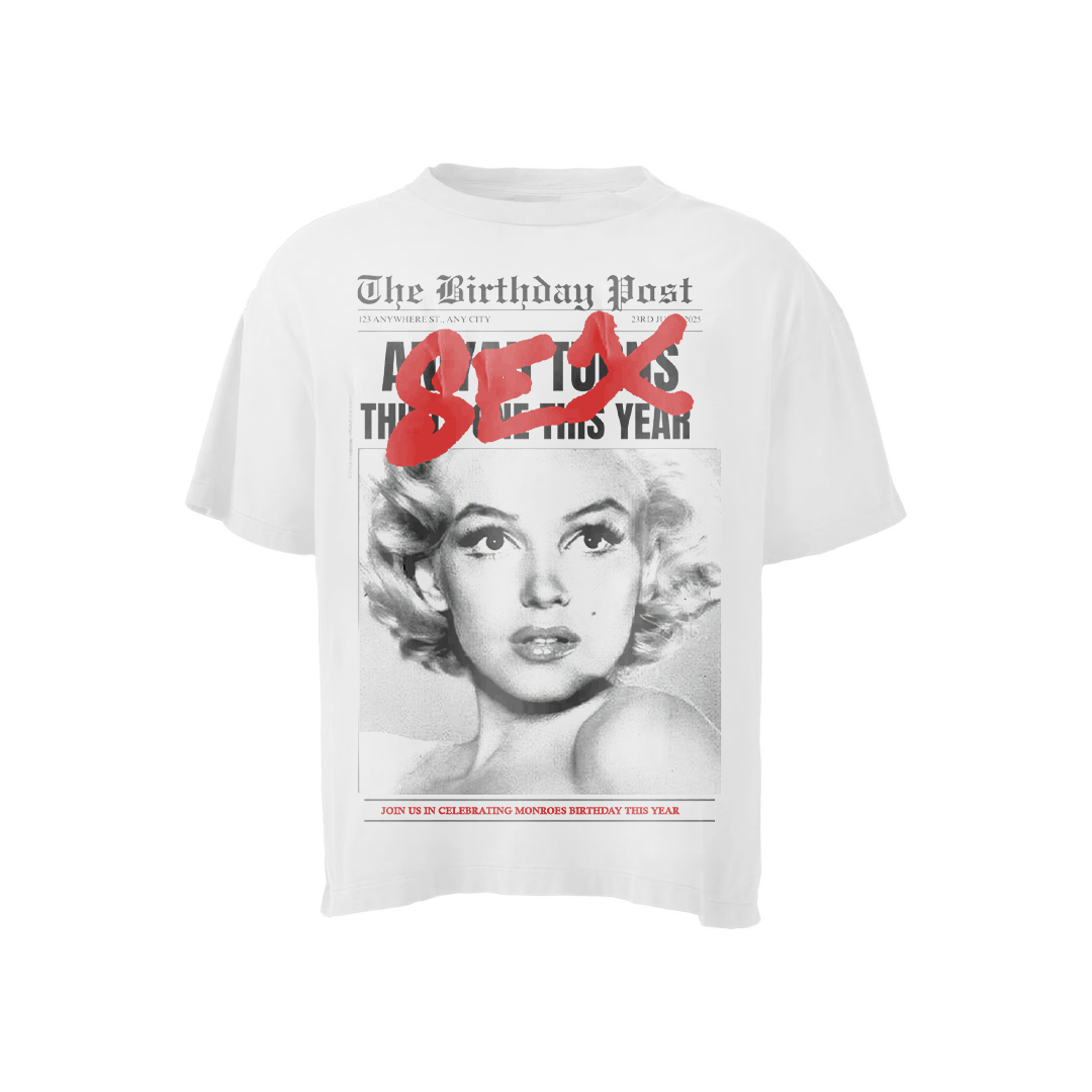 009 MONROE WHITE TEE